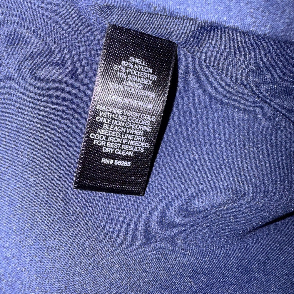 Express Deep Blue Suit Jacket - Picture 3 of 9